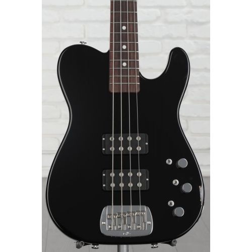  G&L ASAT Electric Bass Guitar - Jet Black Demo