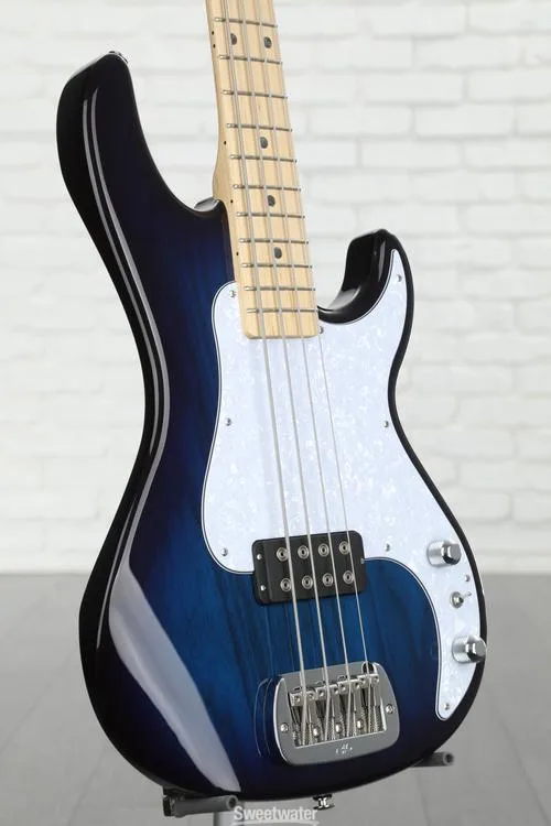  G&L Kiloton Electric Bass Guitar with Maple Fingerboard - Blueburst