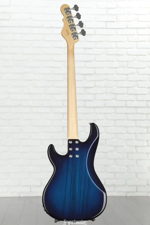 G&L Kiloton Electric Bass Guitar with Maple Fingerboard - Blueburst