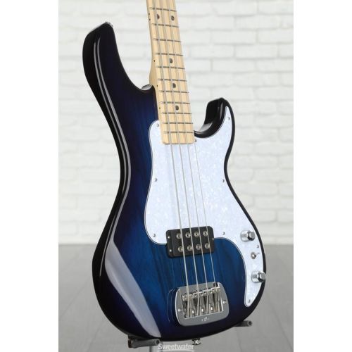  G&L Kiloton Electric Bass Guitar with Maple Fingerboard - Blueburst