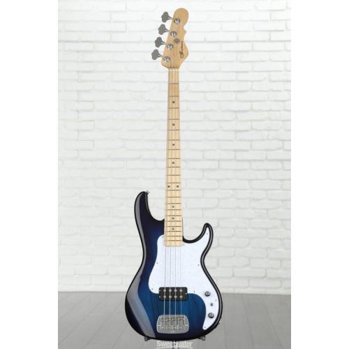  G&L Kiloton Electric Bass Guitar with Maple Fingerboard - Blueburst