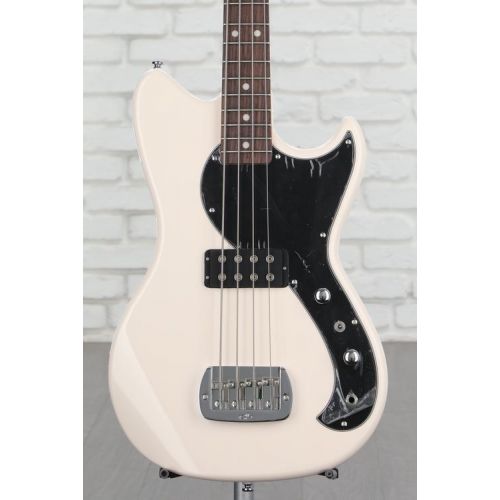  G&L Tribute Fallout Short Scale Bass Guitar - Olympic White