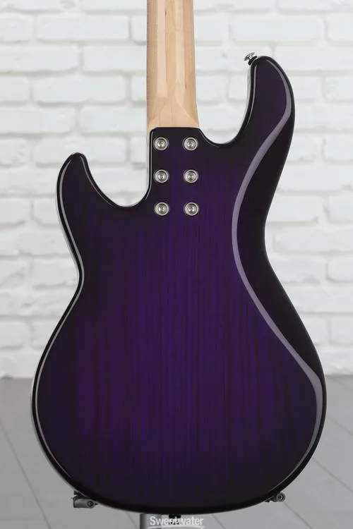  G&L CLF Research L-1000 Bass Guitar - Purpleburst