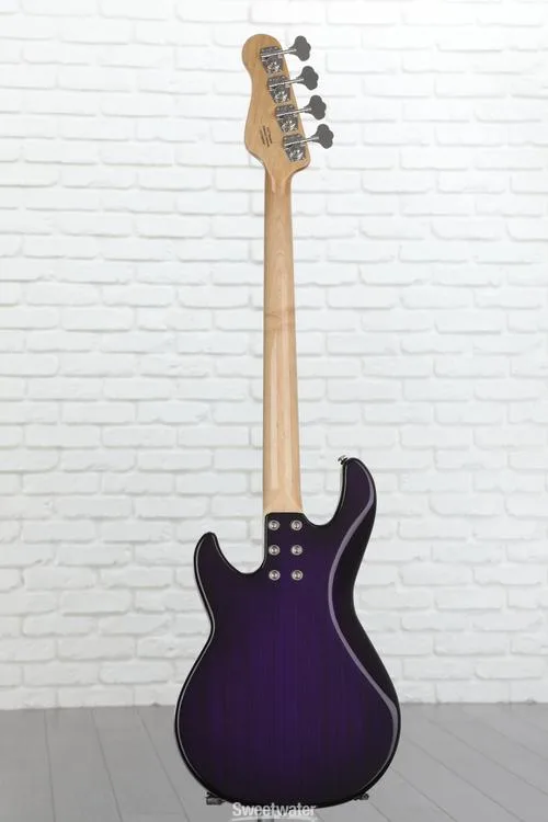  G&L CLF Research L-1000 Bass Guitar - Purpleburst