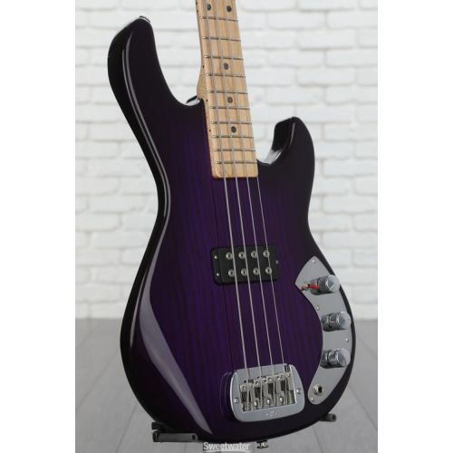  G&L CLF Research L-1000 Bass Guitar - Purpleburst