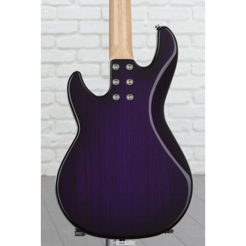  G&L CLF Research L-1000 Bass Guitar - Purpleburst