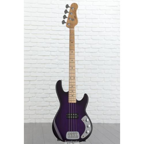  G&L CLF Research L-1000 Bass Guitar - Purpleburst