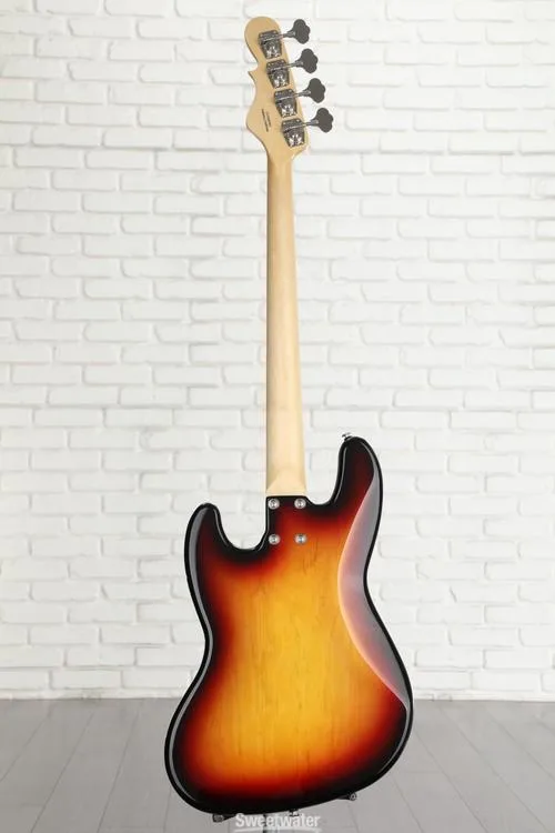  G&L Fullerton Deluxe JB Bass Guitar - 3-tone Sunburst with Maple Fingerboard