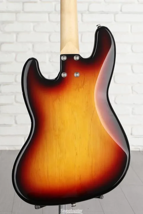  G&L Fullerton Deluxe JB Bass Guitar - 3-tone Sunburst with Maple Fingerboard