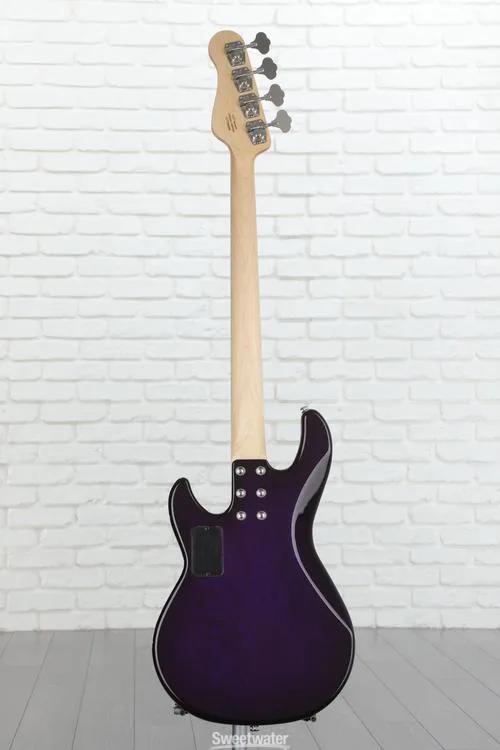  G&L CLF Research L-2000 Bass Guitar - Purpleburst