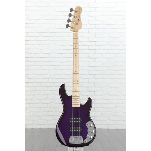  G&L CLF Research L-2000 Bass Guitar - Purpleburst