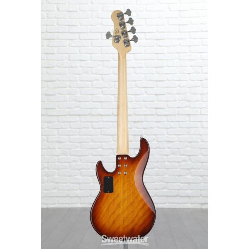  G&L CLF Research L-2500 Bass Guitar - Old School Tobacco Sunburst