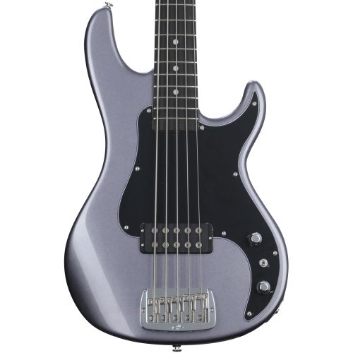  G&L Kiloton 5 5-string Electric Bass Guitar with Ebony Fingerboard - Graphic Metallic