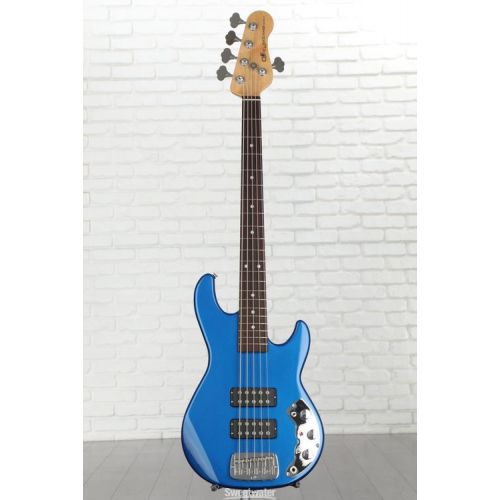  G&L CLF Research L-2500 Bass Guitar - Midnight Blue Metallic