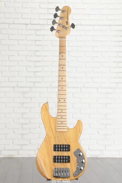  G&L CLF Research L-2500 Bass Guitar - Natural Ash