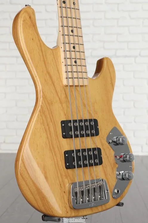  G&L CLF Research L-2500 Bass Guitar - Natural Ash