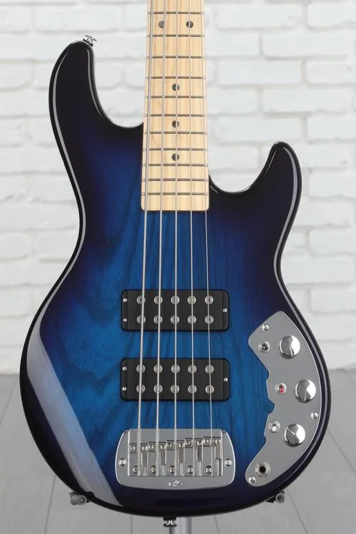 G&L CLF Research L-2500 Series 750 Bass Guitar - Blueburst