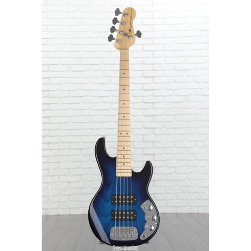  G&L CLF Research L-2500 Series 750 Bass Guitar - Blueburst