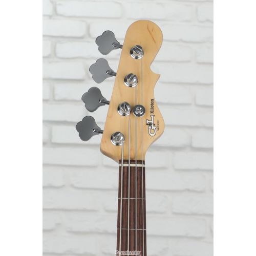  G&L Tribute Kiloton Fretless Bass Guitar - 3-tone Sunburst Demo