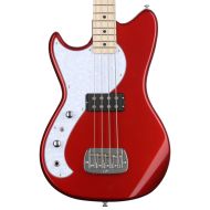 G&L Tribute Fallout Short Scale Left-handed Bass Guitar - Candy Apple Red