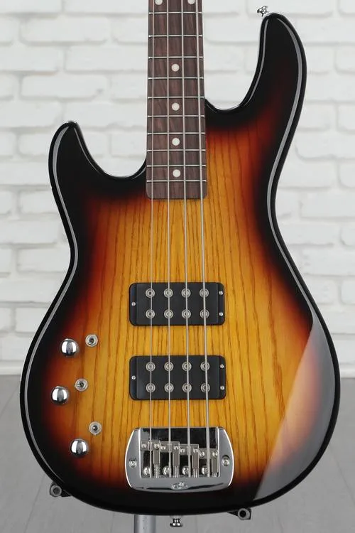 G&L Tribute L-2000 Left-handed Bass Guitar - 3-tone Sunburst