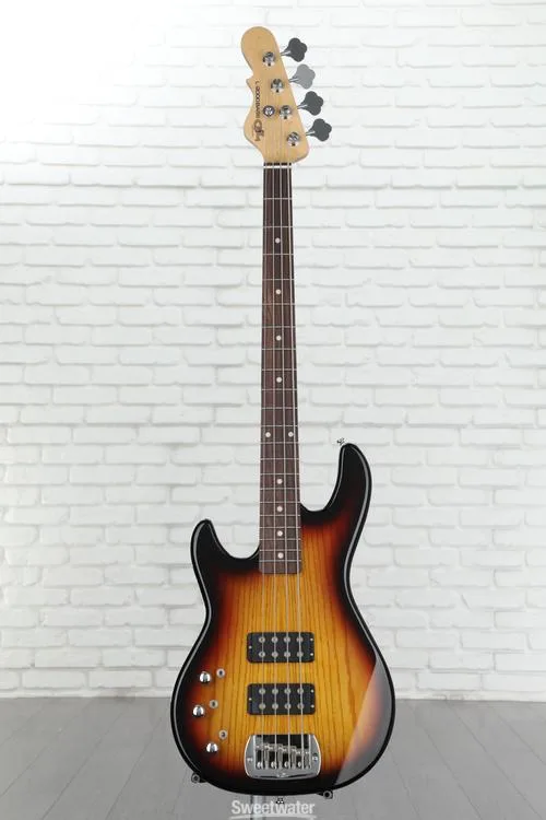  G&L Tribute L-2000 Left-handed Bass Guitar - 3-tone Sunburst