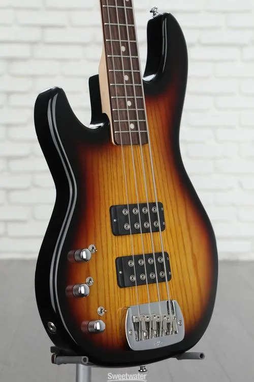  G&L Tribute L-2000 Left-handed Bass Guitar - 3-tone Sunburst