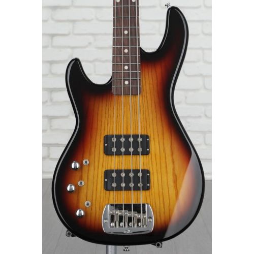  G&L Tribute L-2000 Left-handed Bass Guitar - 3-tone Sunburst