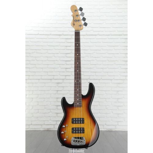  G&L Tribute L-2000 Left-handed Bass Guitar - 3-tone Sunburst