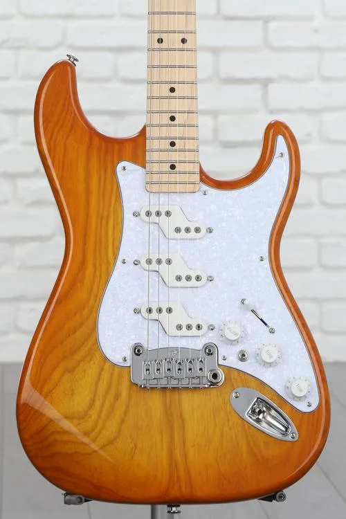 G&L Fullerton Deluxe Comanche Electric Guitar - Honeyburst