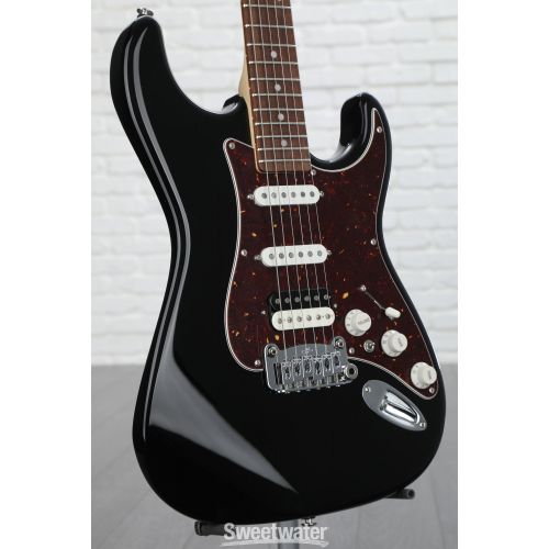  G&L Fullerton Deluxe Legacy HB Electric Guitar - Jet Black