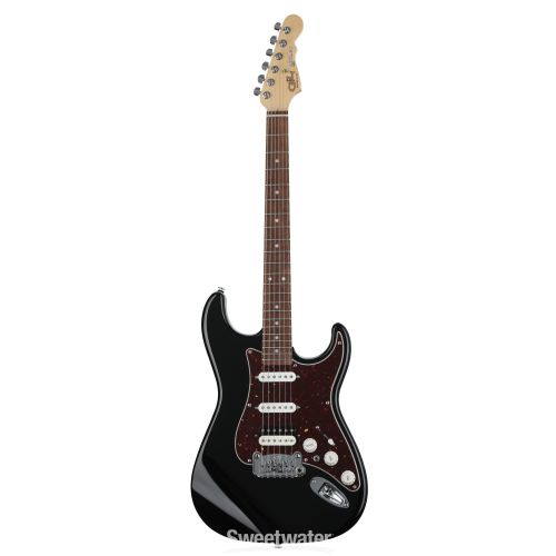  G&L Fullerton Deluxe Legacy HB Electric Guitar - Jet Black