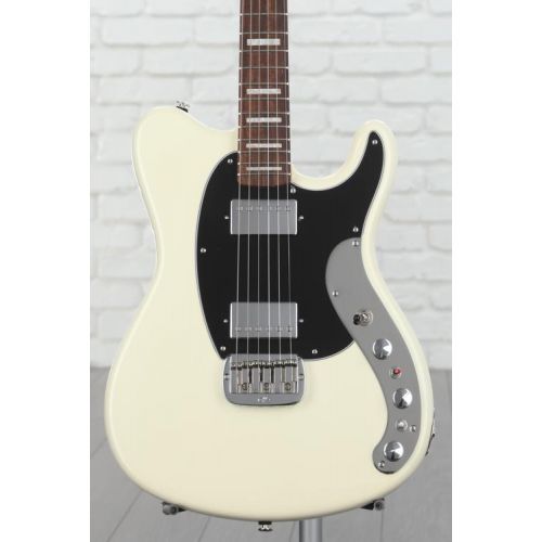  G&L CLF Research Espada HH Active Electric Guitar - Vintage White Demo