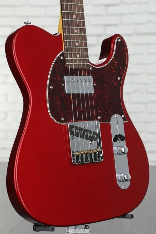  G&L Tribute ASAT Classic Bluesboy Electric Guitar - Candy Apple Red