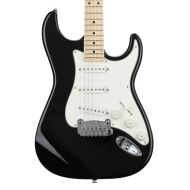 G&L Fullerton Deluxe Legacy Electric Guitar - Jet Black with Maple Fingerboard