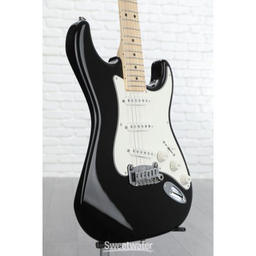  G&L Fullerton Deluxe Legacy Electric Guitar - Jet Black with Maple Fingerboard