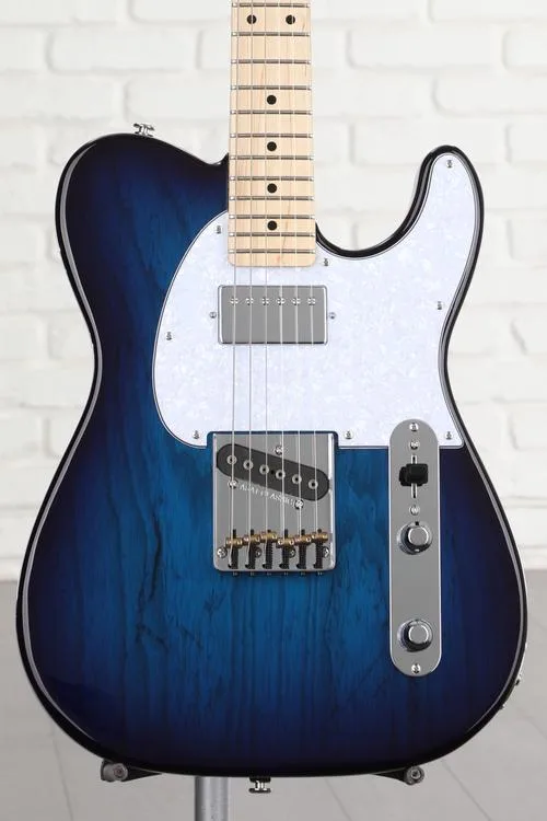 G&L Fullerton Deluxe ASAT Classic Bluesboy Electric Guitar - Blueburst