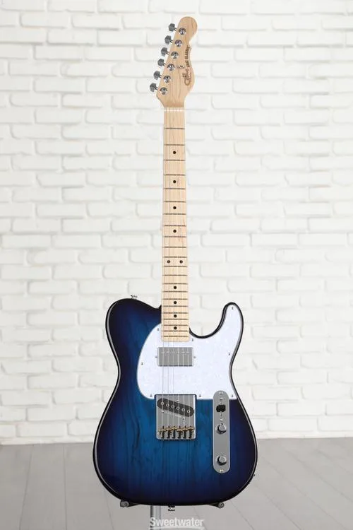  G&L Fullerton Deluxe ASAT Classic Bluesboy Electric Guitar - Blueburst