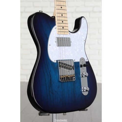  G&L Fullerton Deluxe ASAT Classic Bluesboy Electric Guitar - Blueburst