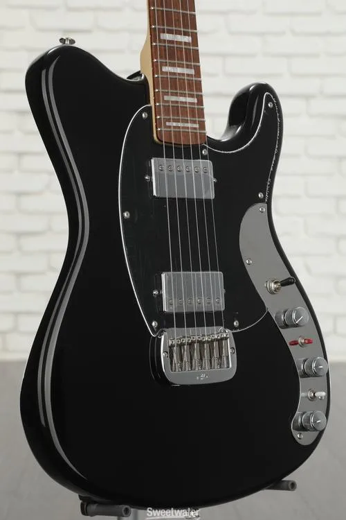  G&L CLF Research Espada HH Active Electric Guitar - Jet Black