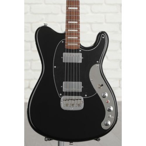  G&L CLF Research Espada HH Active Electric Guitar - Jet Black