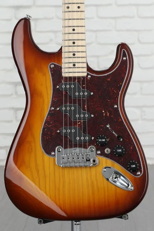 G&L Fullerton Deluxe Comanche Electric Guitar - Old School Tobacco Sunburst