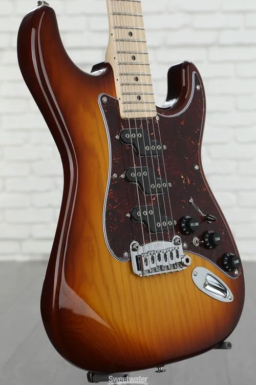  G&L Fullerton Deluxe Comanche Electric Guitar - Old School Tobacco Sunburst