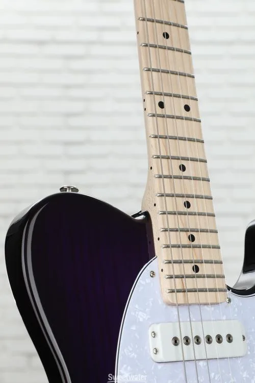  G&L Fullerton Deluxe ASAT Special Electric Guitar - Purpleburst