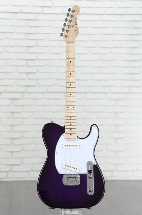  G&L Fullerton Deluxe ASAT Special Electric Guitar - Purpleburst