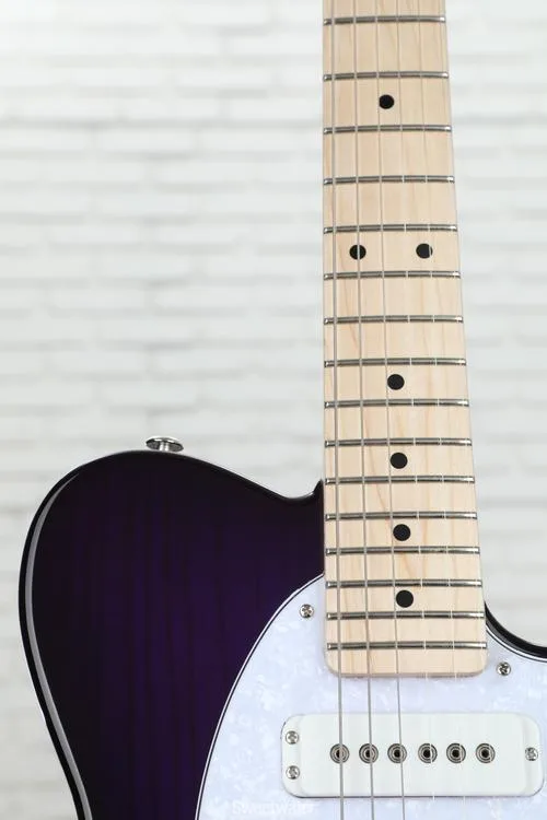  G&L Fullerton Deluxe ASAT Special Electric Guitar - Purpleburst