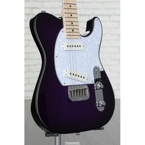  G&L Fullerton Deluxe ASAT Special Electric Guitar - Purpleburst