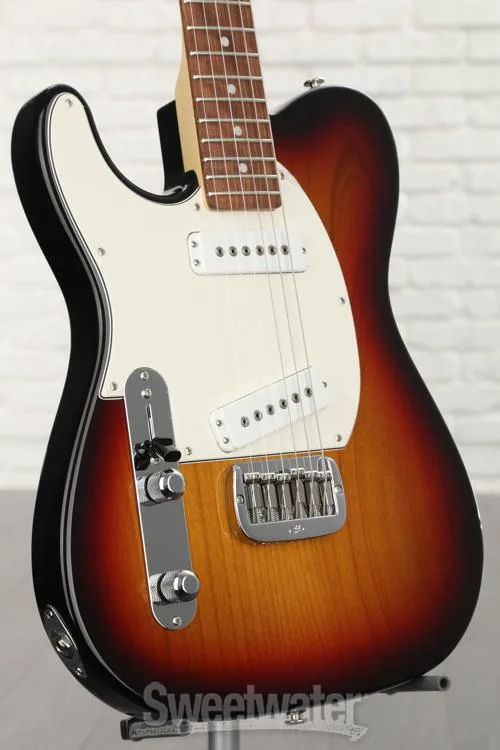  G&L Fullerton Deluxe ASAT Special Left-handed Electric Guitar - 3-tone Sunburst