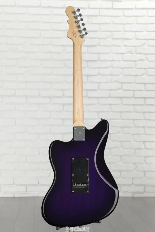  G&L CLF Research Doheny V12 Electric Guitar - Purpleburst