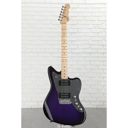  G&L CLF Research Doheny V12 Electric Guitar - Purpleburst